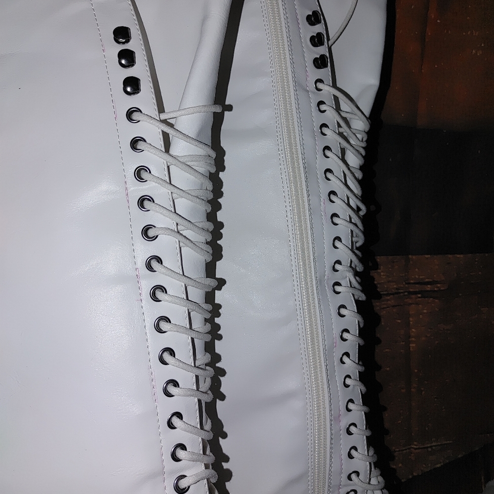 White boots
